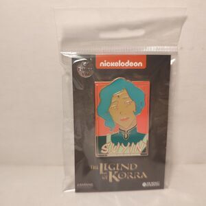 Legend of Korra Suyin Beifong Pastel Enamel Pin Official Nickelodeon Badge